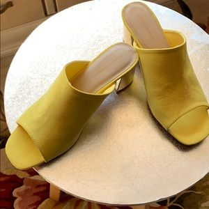 Ashley Stewart Open Toe Mule Sandals sz 10W